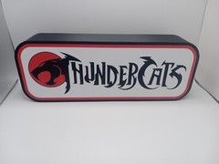 Retro Thundercats logo light box sign for vintage collection display Large 11 in
