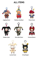 POP MART Why So Serious Series Vinyl Doll Pendant Confirmed Plush Juggling Clown