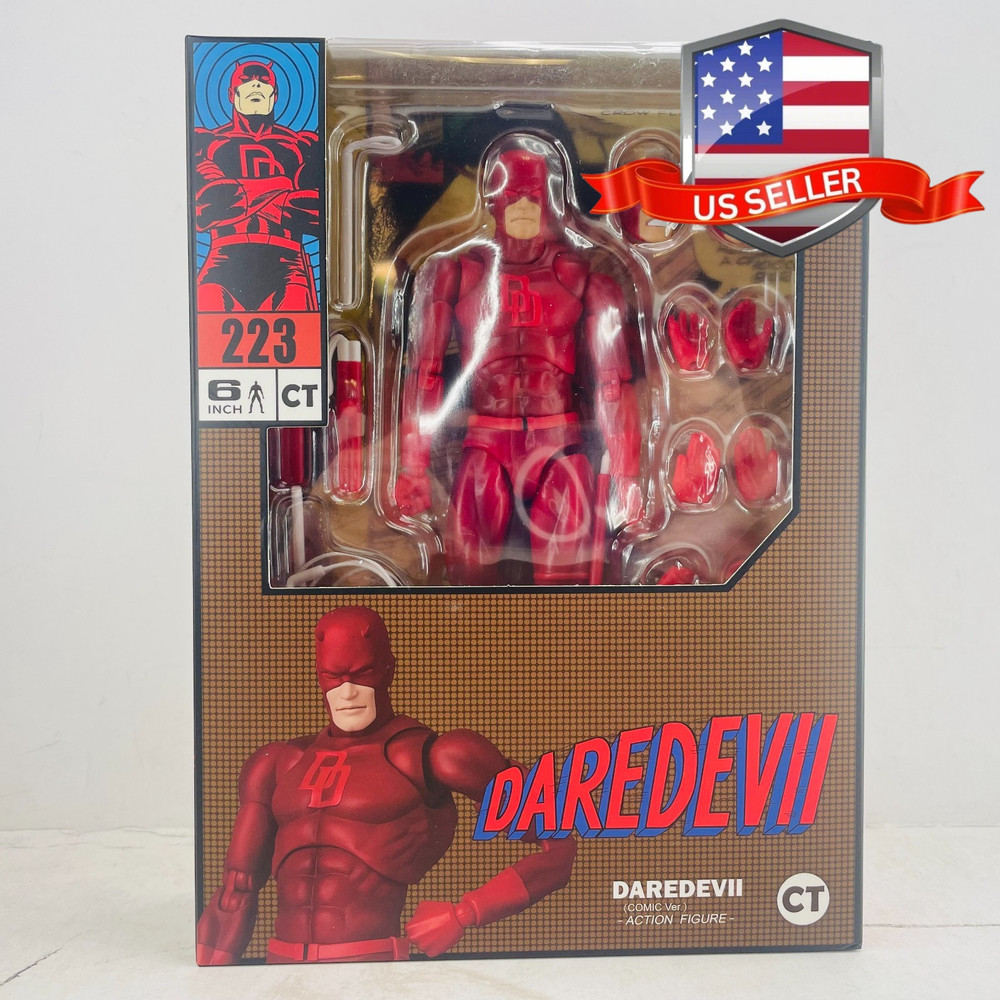 Daredevil Comic Version w/Accessory 6″ Action Figure #223 CT Toys New Box