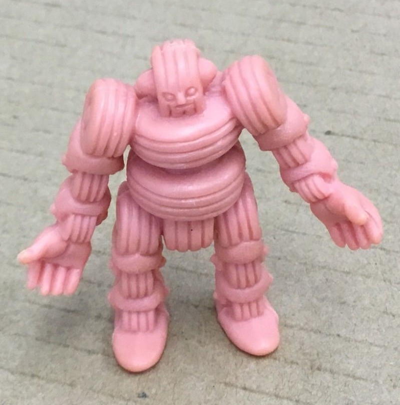80’s M.U.S.C.L.E. Men Kinnikuman Flesh Color 2″ Big Radial Figure #095 Mattel