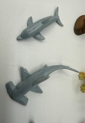Lot Of Plastic Rubber Metal Dinosaur Shark Figures ANIMALS & OTHER Toys Vintage