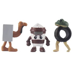 8/24pcs Italian Brainrot Meme Toy Set Figures Tung Tung Sahur Tralalero Tralala