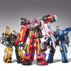 Gaint Savers Rescue Engine Deluxe Transformation Robot Action Figure Toy Set