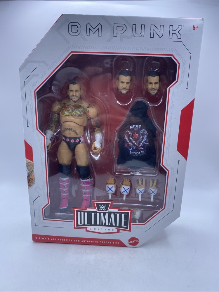 CM PUNK – WWE Mattel Ultimate Edition Series 27 Action Figure NEW & IN STOCK NOW