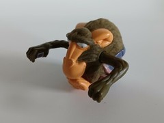 Burger King Monkey 1998 Mayhem 2.25 in. Action Figure Rugrats the Movie