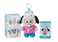 Pop Mart The Monsters x Sanrio Labubu Pochacco Plush Doll Pendant New Open Box