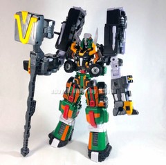 TOBOT V Galaxy Detectives Full Size Big Trail Big Beast Figure Combiner Robot