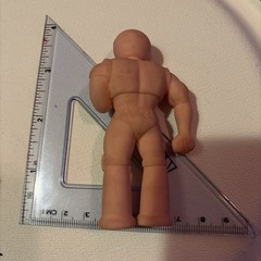 LARGE 3.5″ Kinnikuman Ultimate M.U.S.C.L.E RARE eraser Keshi Kendaman