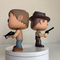 Funko Pop The Walking Dead Rick Grimes 13 Daryl Dixon 14 No Boxes Tv Shows Vinyl