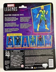 Marvel Legends Spider-Man Electro (Francine Frye) 6” Action Figure – New Sealed