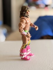 WWE Mattel Elite Defining Moments ULTIMATE WARRIOR Loose Used Legends Exclusive