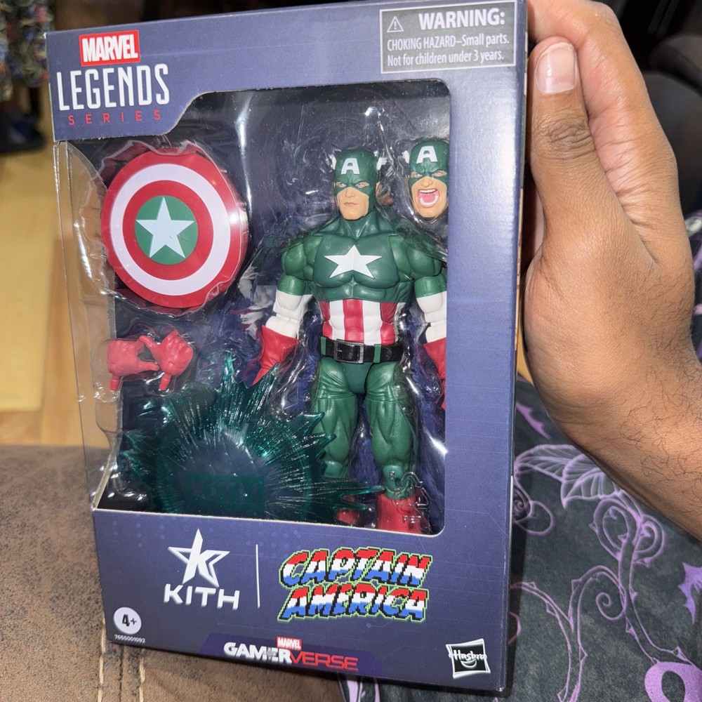 KITH Marvel VS Capcom Captain America 2 Action Figure•2025•INHAND