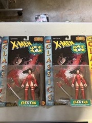 Vintage Toy Biz Xmen Action Figure Lot Of 6 Figures New Cyclops Elektra Jubilee