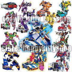 Metal Cardbot 7-11″ Transform Figure Boys Kids Toy Car Truck Plane Vehicle Robot