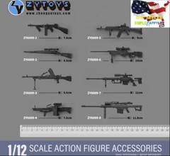 1/12 soldier Weapon 8 x gun pistol For 6″ FIGURE Marvel Legends Phicen Nota❶USA❶