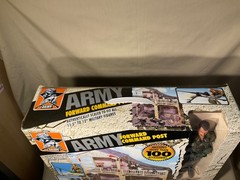 Vintage ARMY FORWARD COMMAND POST For 12″ GI Joe Size Figures Factory Sealed/New
