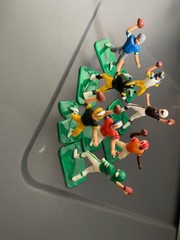electric football custom figures and quarterbacks