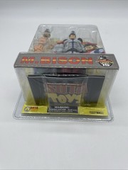 Street Fighter M. Bison Action Figure Gray 15th Round 1 Sota Toys 2004 Wear New