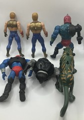 Vintage Mix He-Man MOTU Masters of the Universe Lot of 6 Action Figures