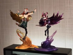 Official LOL League of Legends 1/7 Rakan & Xayah Figure Statue Model Collection