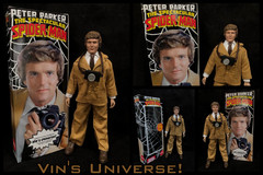 Custom 8″ Mego Nicholas Hammond s Peter Parker Spider-Man Action Figure Boxed