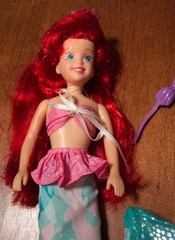 VINTAGE TYCO Walt Disney The Little Mermaid VINTAGE ARIEL 9″ DOLL TOY IN BOX