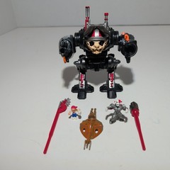 Mighty Max Shuts Down Cybot Battle Warriors Playset 100% Complete 1994 Bluebird