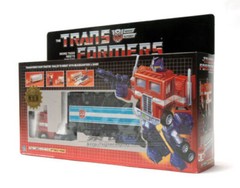 Transform G1 Optimus prime complete Red/Black/White/Bright/Clear/Golden MISB
