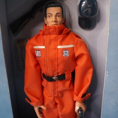 GI Joe U.S. COAST GUARD Cold Water Immersion Suit 1999 Hasbro 12″ Action Fig NIB