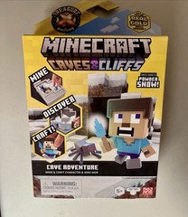 Treasure X Minecraft Caves & Cliffs Cave Adventure W/ Character NEW