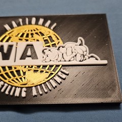 NWA Wrestling Logo Accessory