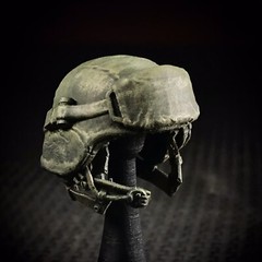 1:12 OD Battle Helmet For G.I. Joe Classified 6” Action Figures Stalker 274A