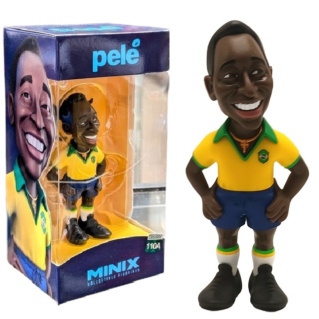 Football Soccer Legends Pele Brazil Minix Vinyl Figure #110A