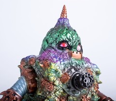 Paul Kaiju X Gunnzo 2015 Gobo King Japanese Soft Vinyl Sofubi Figure Mecha Robot