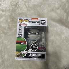 FUNKO POP NINJA TURTLES LEONARDO 32 CHASE Limited Special Edition New