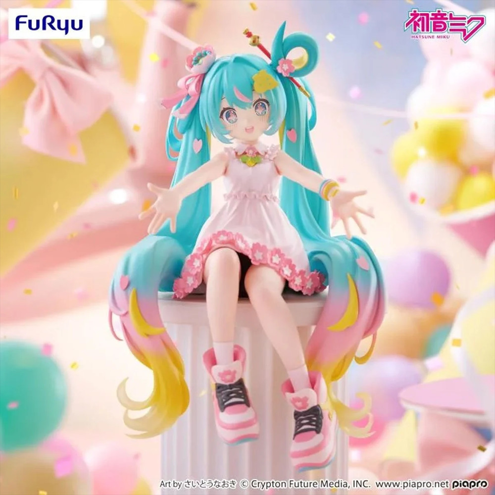 Hatsune Miku 10th Anniversary Noodle Stopper Statue FuRyu