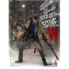 COOMODEL X OUZHIXIANG VC001 Vice City The Detective W 12″ 1/6 Action Figure Toys