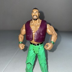 WWE Wrestling 2003 Jakks Pacific 7″ Figure – Custom The Godfather w/ Green Pants