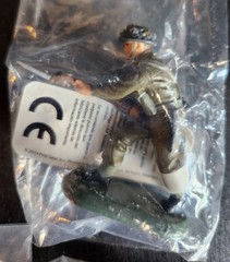 BRITAINS DEETAIL UK ARMY/ MARINES SET OF 4 MODERN PLASTIC W/METAL BASE NEW