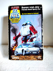 Packaging (only) VTG Super Gobots – Baron von Joy Sports Car – Tonka 1984
