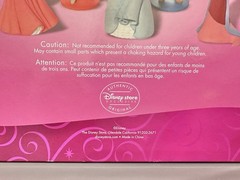 DISNEY Princess Figurines 8-Piece Set Disney Store Exclusive Complete (Box Wear)