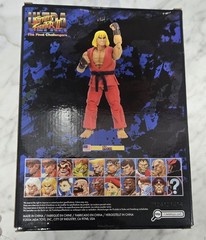 Jada Street Fighter II 6″ KEN Figure – Used Complete