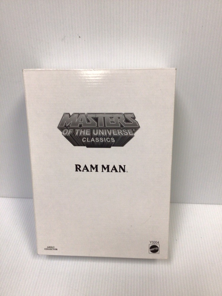 MOTUC MOSC Mattel Masters of the Universe Classics Ram Man W Mailer