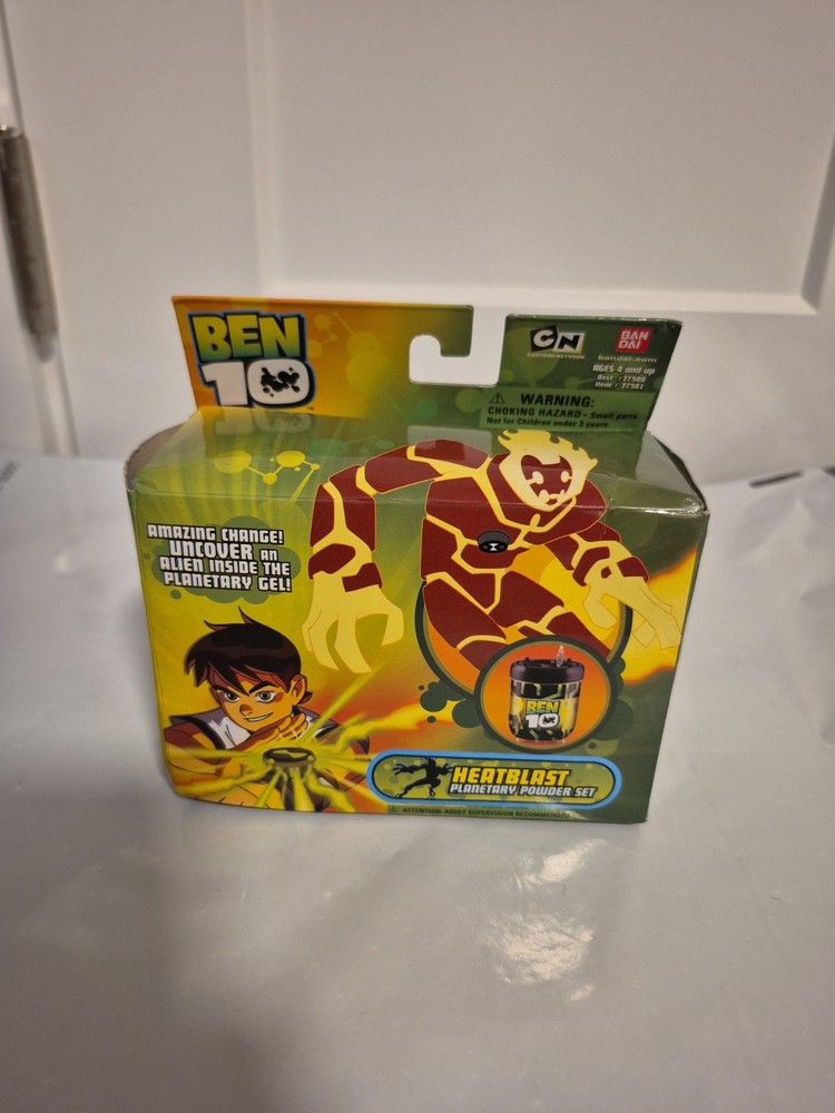 Ben 10 – Planetary Powder Set – Heatblast – Brand NEW Open Box