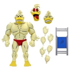 NECA Teenage Mutant Ninja Turtles TMNT Stump Arena Wrestling Ace Duck Figure NEW