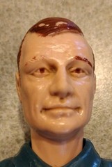 1960’s Marx Johnny West Mike Hazard Figure Good Cond Head & Rivet Paint Wear