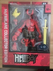 New McFarlane Toys Hellboy Collector Platinum Edition Chase Figure w/ Full Horns