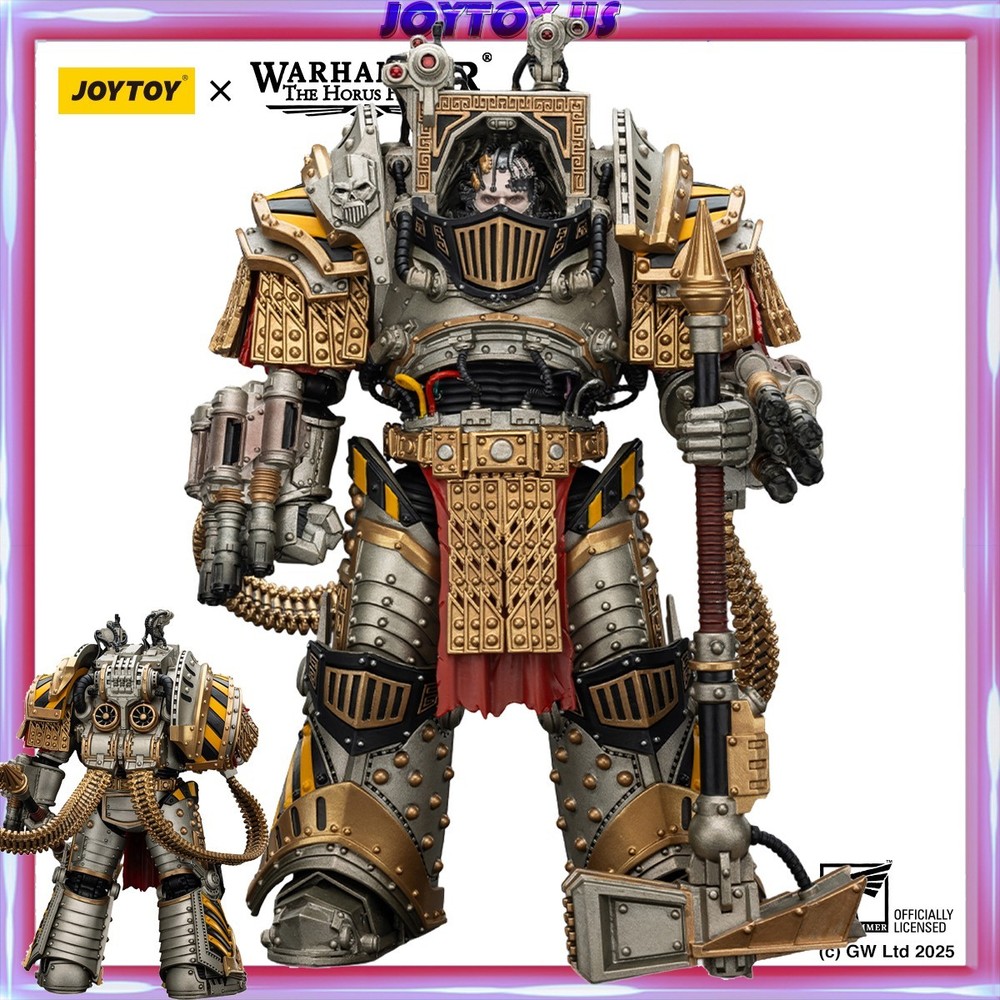 JOYTOY Warhammer 40K 1/18 Iron Warriors Perturabo, Primarch of the lVth Legion
