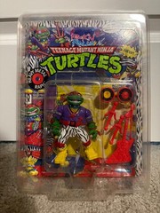 Heavy Metal Raph Rock ‘n’ Rollin’ TMNT 1991 Playmates Action Figure Unpunched