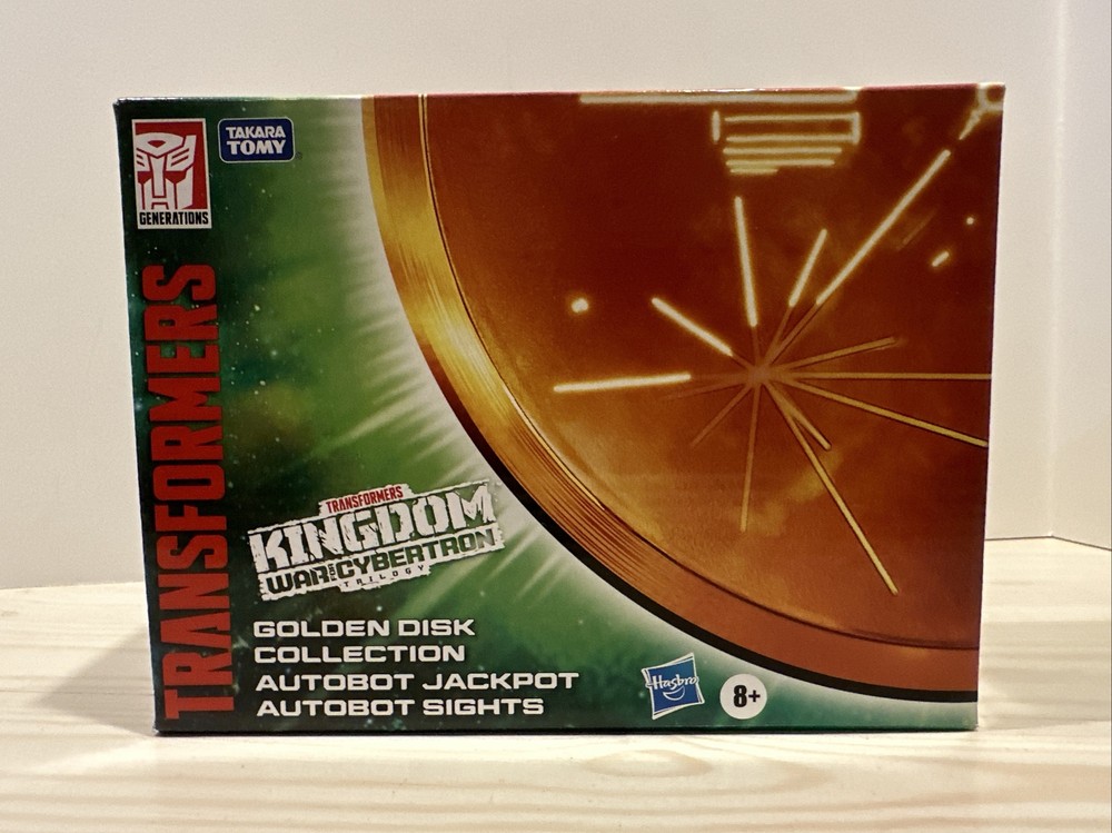Transformers War For Cybertron Golden Disk Collection Autobot Jackpot & Sights